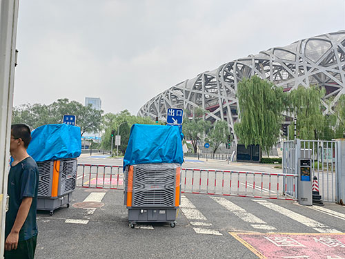 酷暑退散！景區移動冷風機為您撐起‘清涼保護傘’